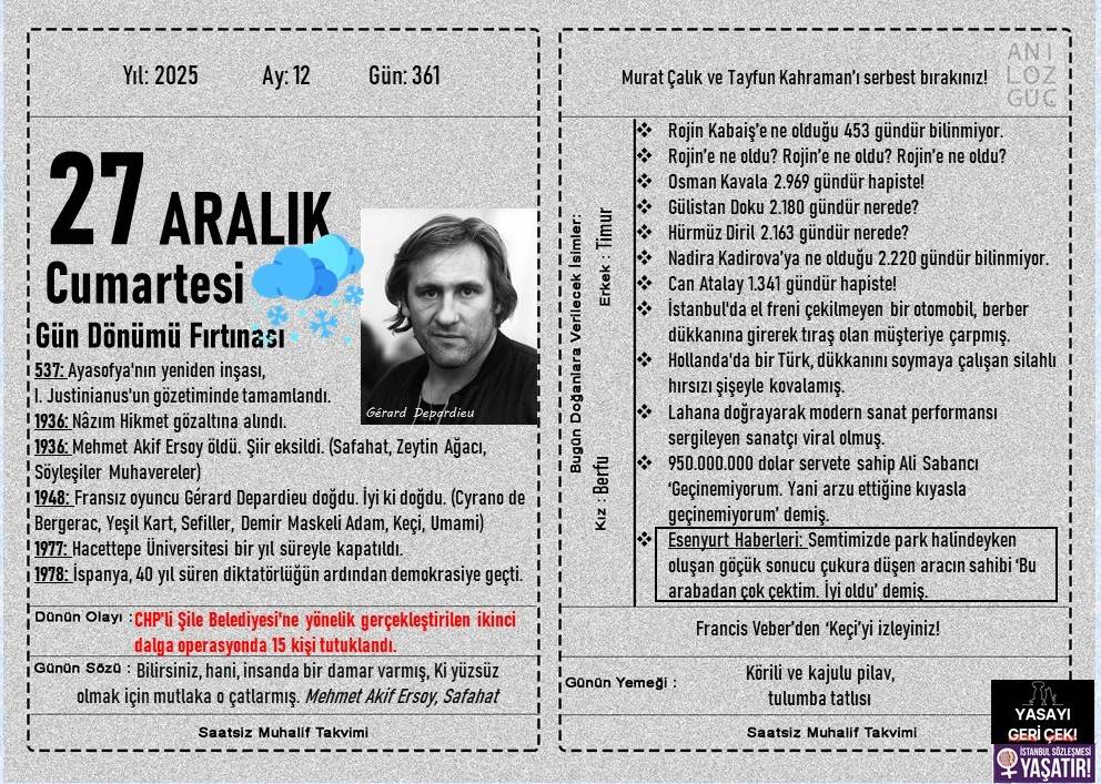 Gün Dönümü Fırtınası 1